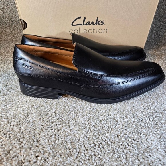 Clarks Mens Tilden Free Black Leather NEW Size 13 - Picture 8 of 8